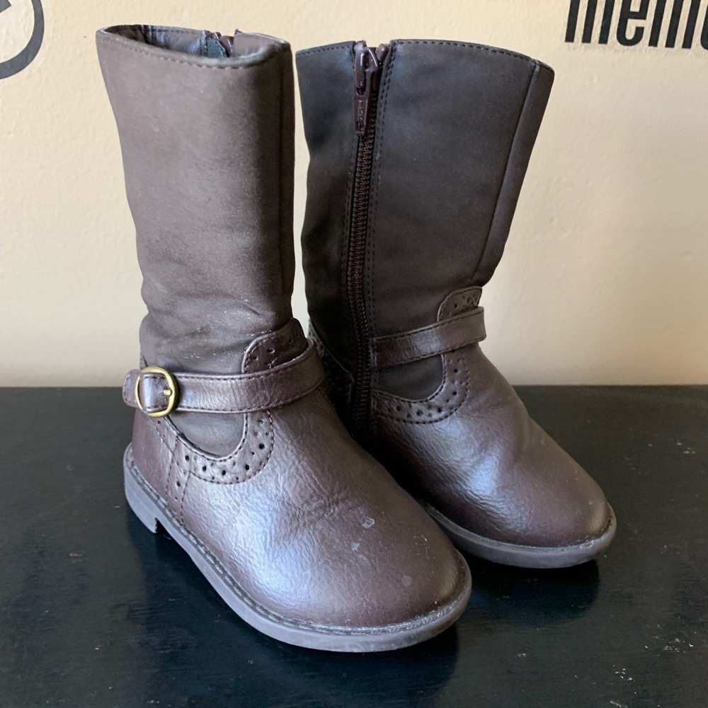 Toddler leather boots - Picture 3 of 5